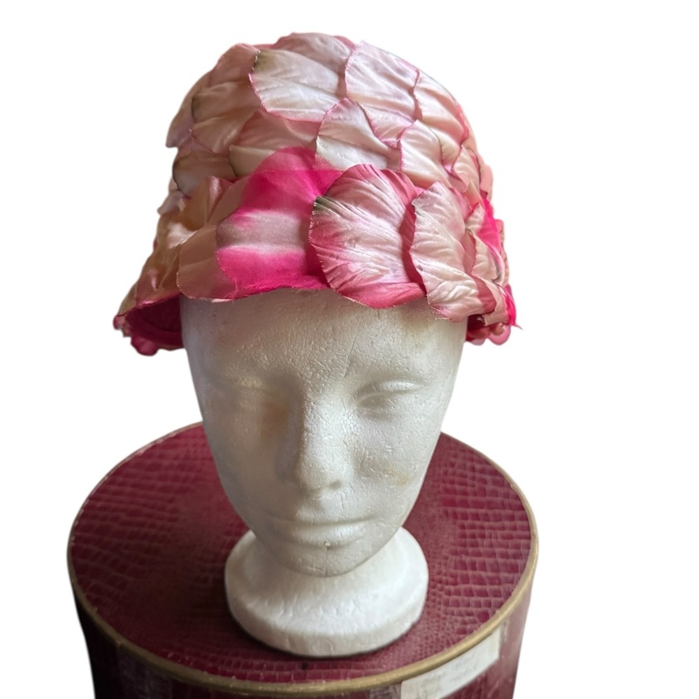 1950s Flower Petal Bucket‎ Hat - Picture 5 of 6